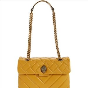 Kurt Geiger London Kensington X-Quilted Leather Bag